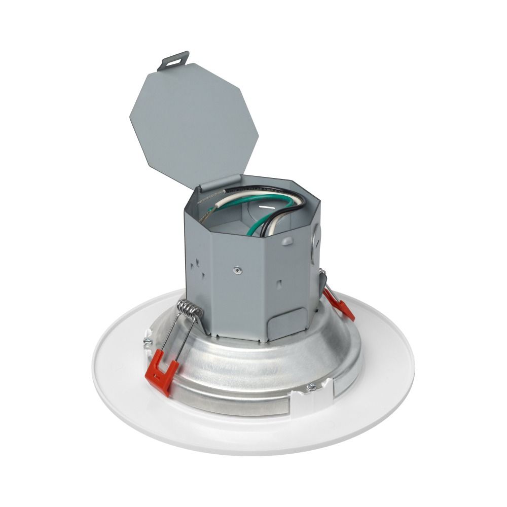LUMARIS CANLESS DOWNLIGHT, TUNEABLE WHITE 6IN WITH WHITE TRI