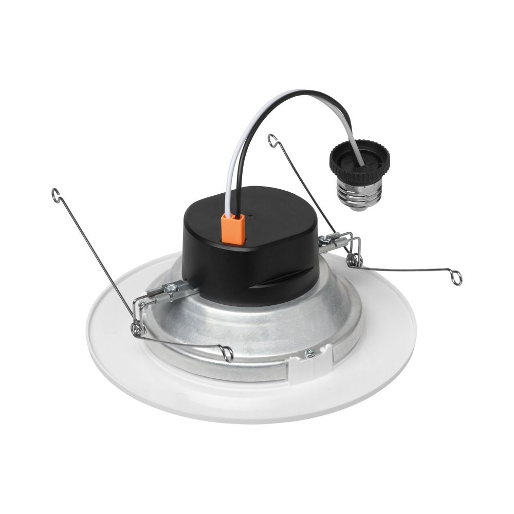 LUMARIS RETRO DOWNLIGHT, TUNEABLE WHITE 5IN & 6IN W- BLK TRI