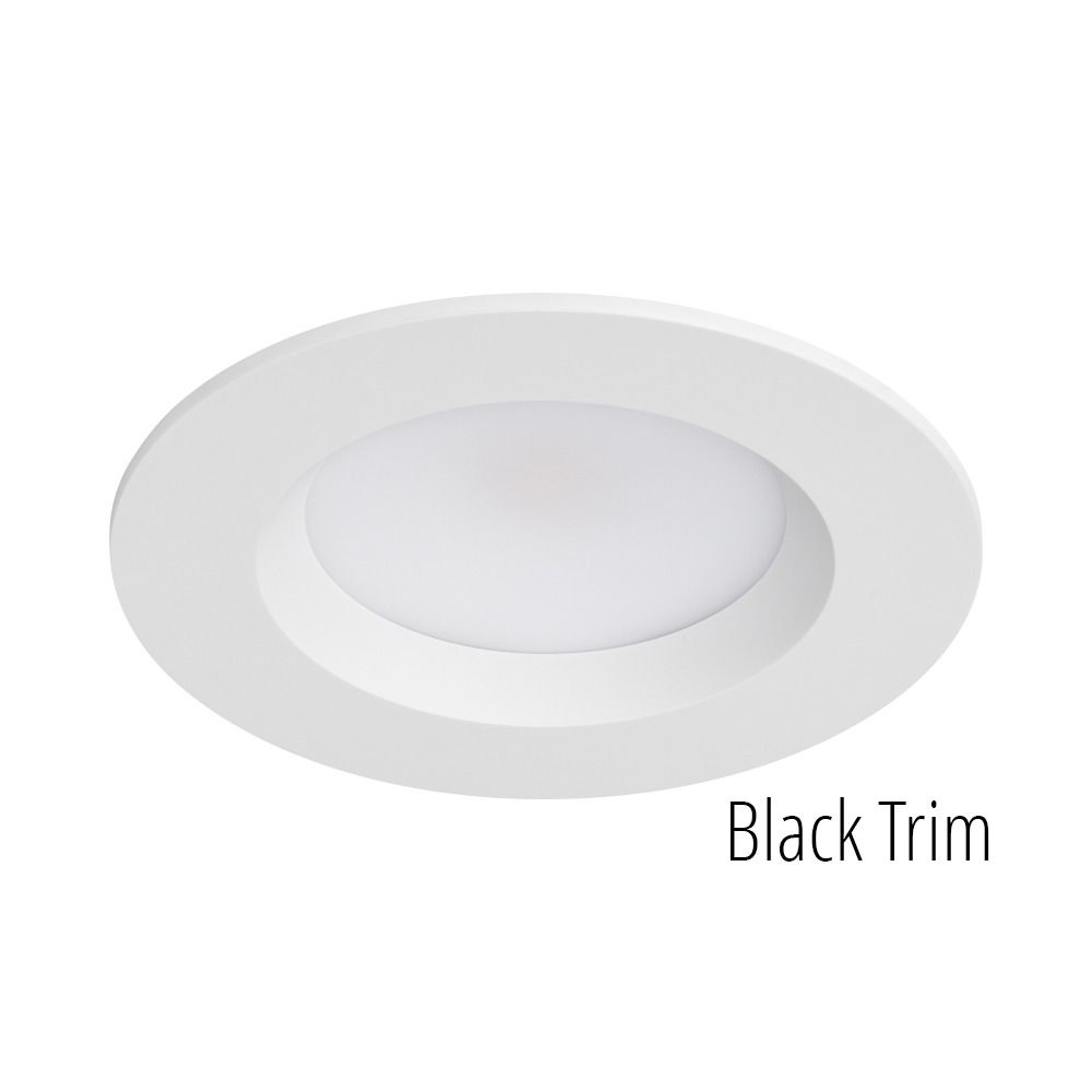 LUMARIS RETRO DOWNLIGHT, TUNEABLE WHITE 5IN & 6IN W- BLK TRI