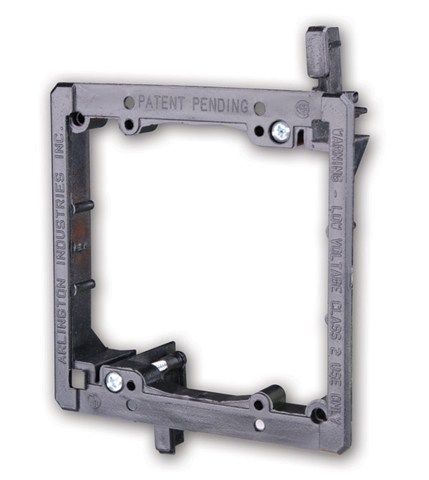 PVC Low Voltage Mounting Brackets- Dual