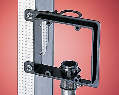 Low Voltage Mounting Brackets Dual Gang - No fastener