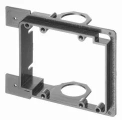 Low Voltage Mounting Brackets Dual Gang - No fastener