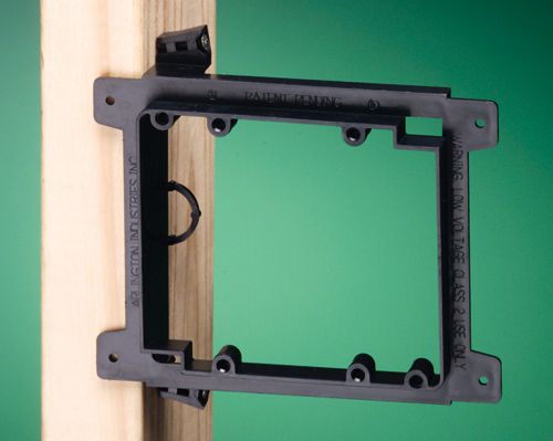 Nail-On Double Gang Low Voltage Mounting Brackets