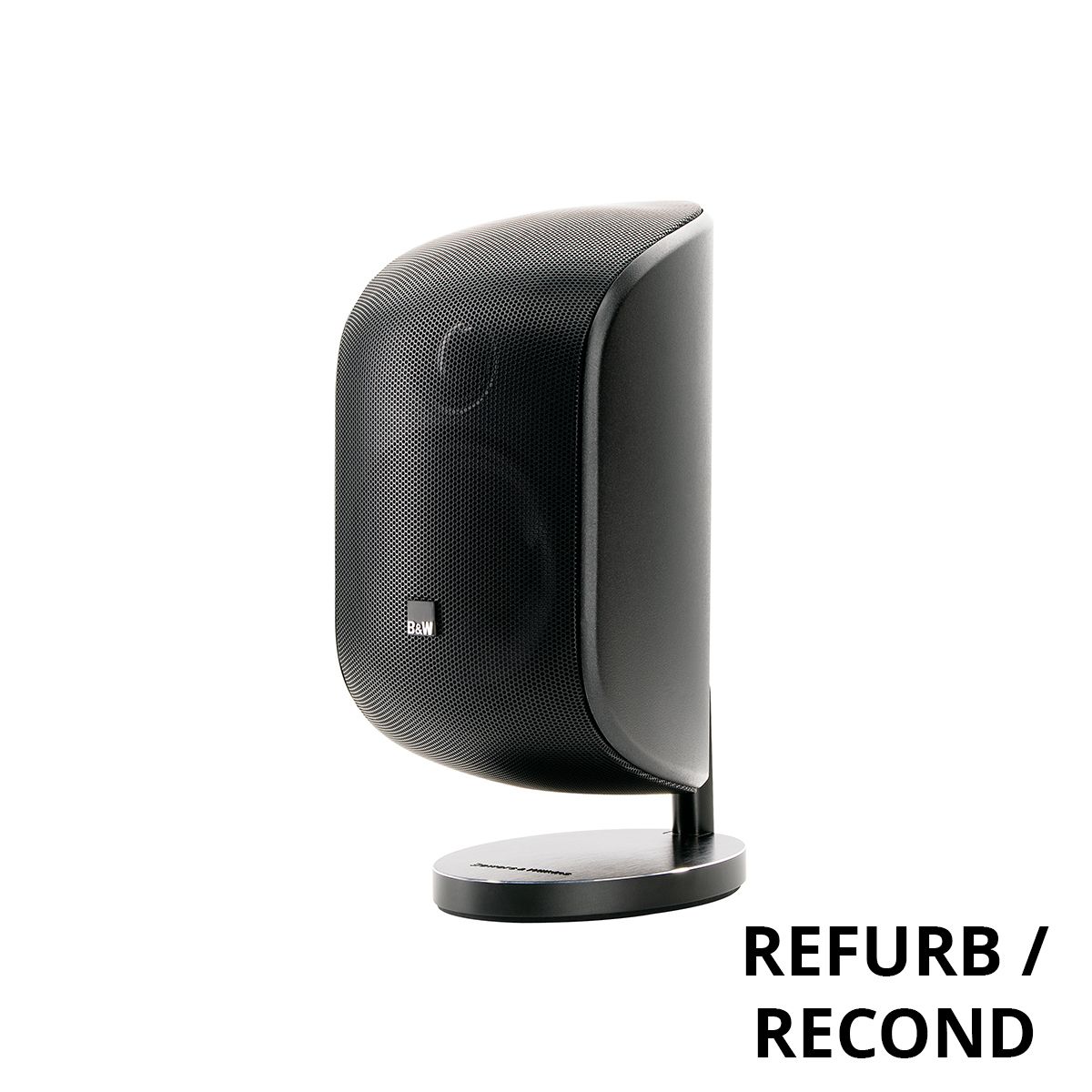 REFURB - 4in Satellite Speaker w-Swivel, Matte Black, ea