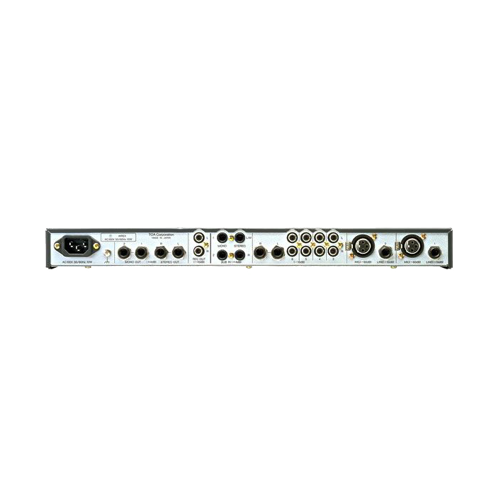 2 Mono plus 4 stereo i-p mixer 1 stereo plus 2 mono o-p matr