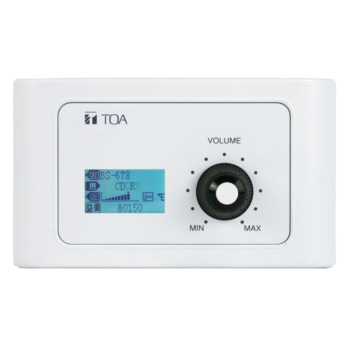 Remote Volume Control Panel White