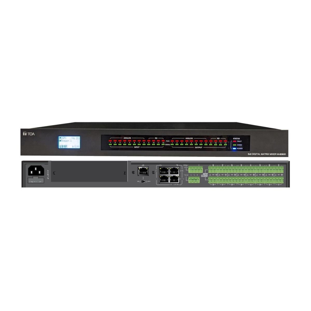 8x8 Digital Matrix Processor with Dante