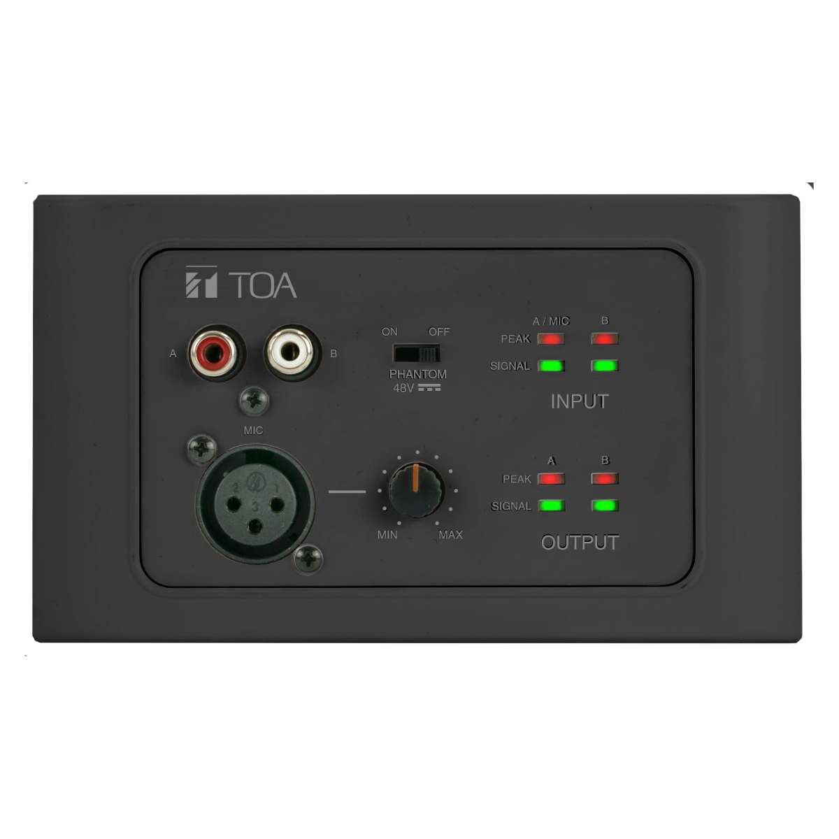 Remote Audio IO Panel Black