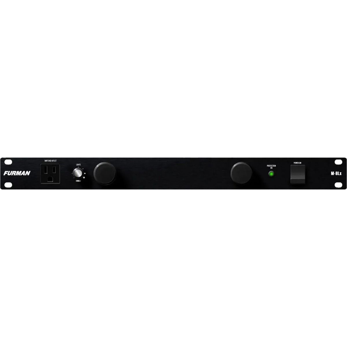 15A 1U Power Conditioner W/Adjustable Lights, 9 Outlets