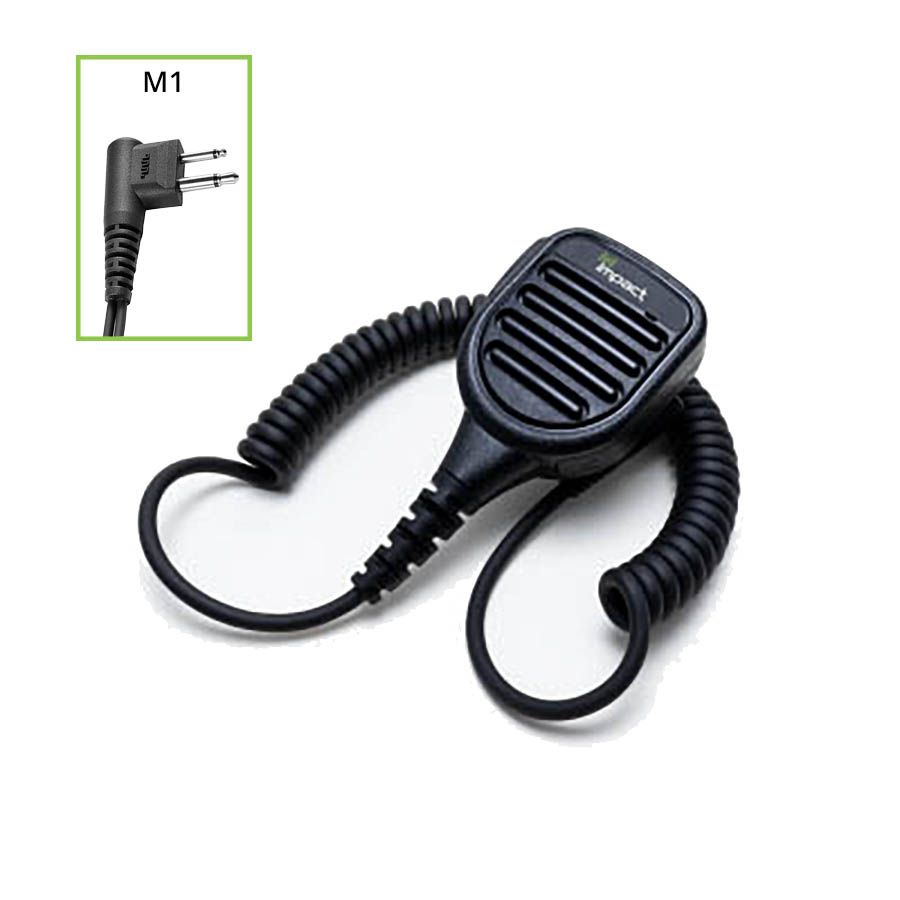 Microphone for iCom Radio- police style (RDU)