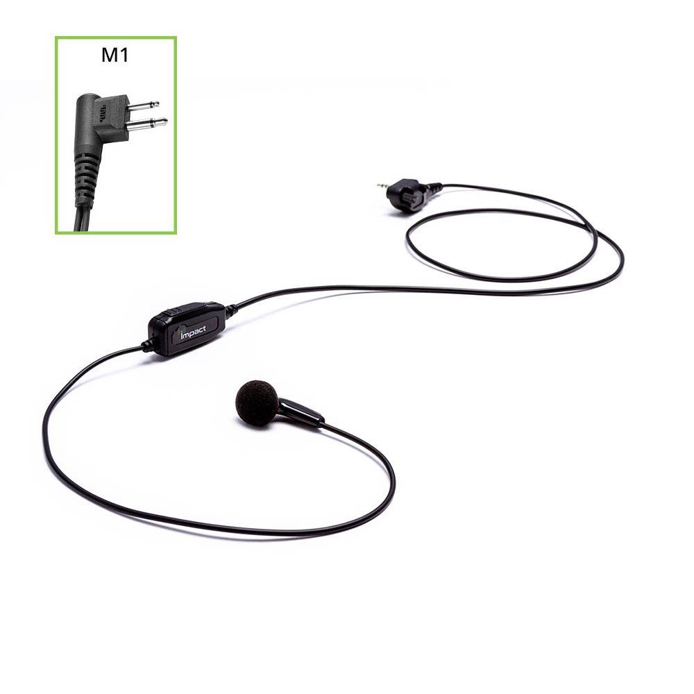 Earpiece with PTT for AWR4000