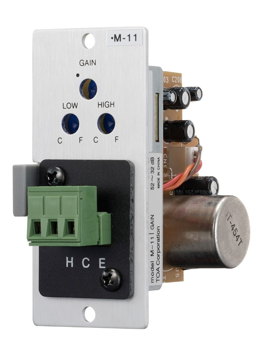 900 Series Module: Mic module c-w gain mute-receive phantom