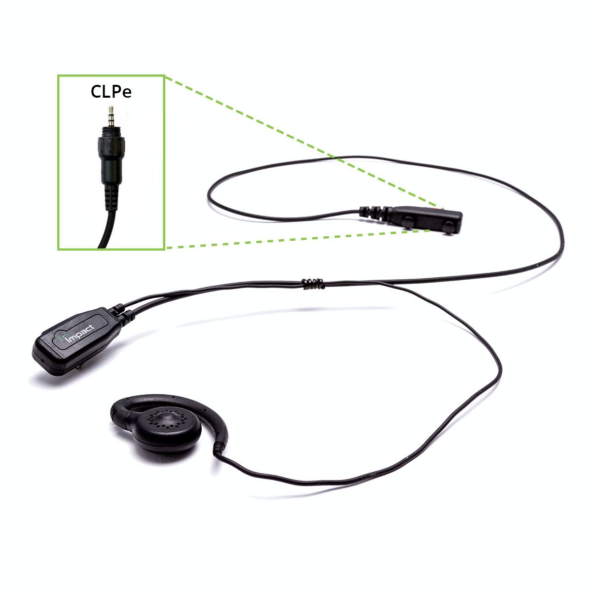 Wire Surveillance Kit  Ear Hanger & Ear bud ((iCom))