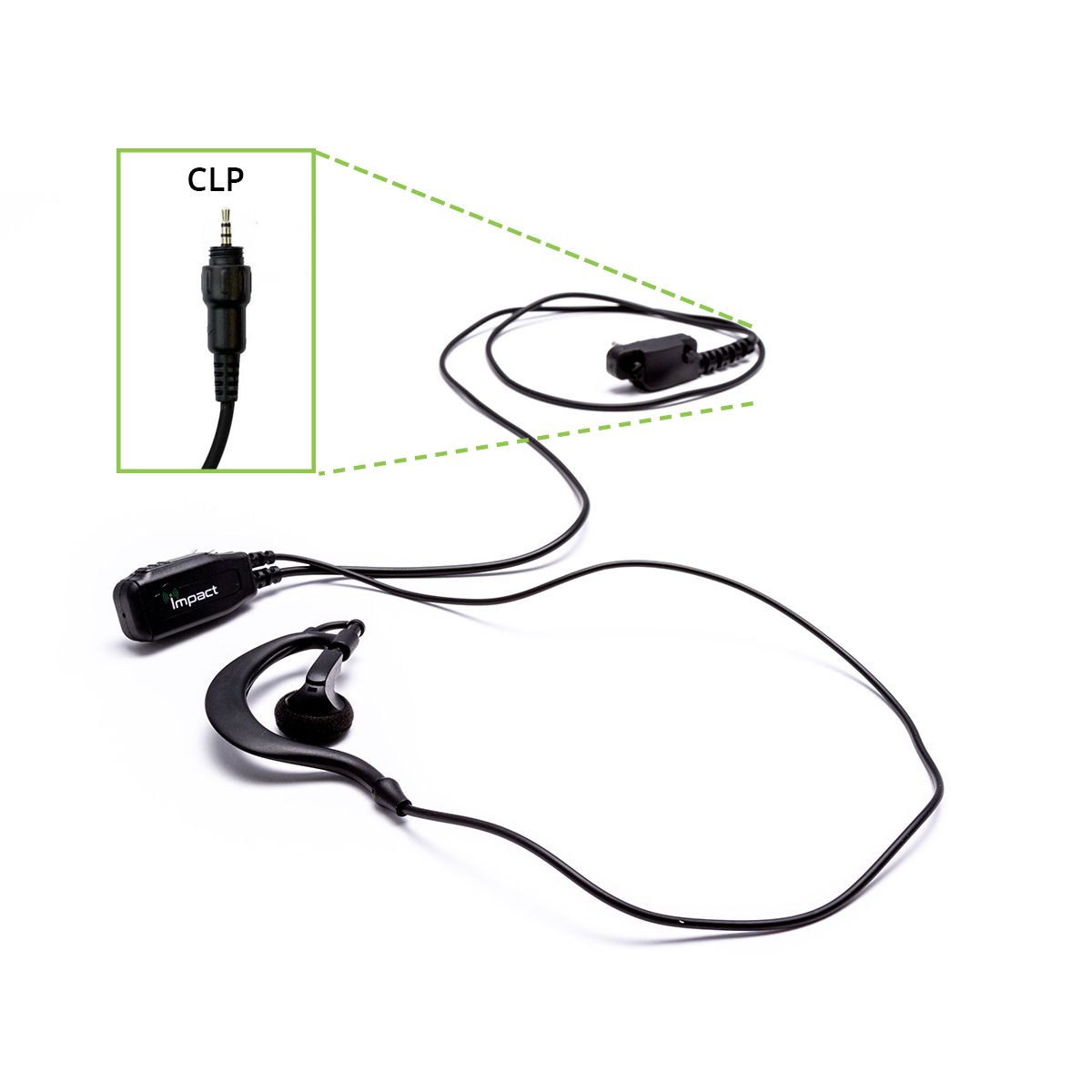 Wire Surveillance Kit  Ear Hanger & Ear bud (screw in)