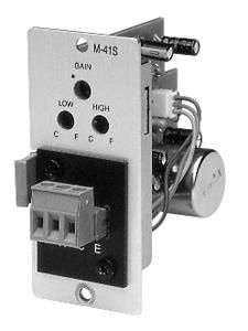900 series Module: Mic module mute-send screws 600 ohm