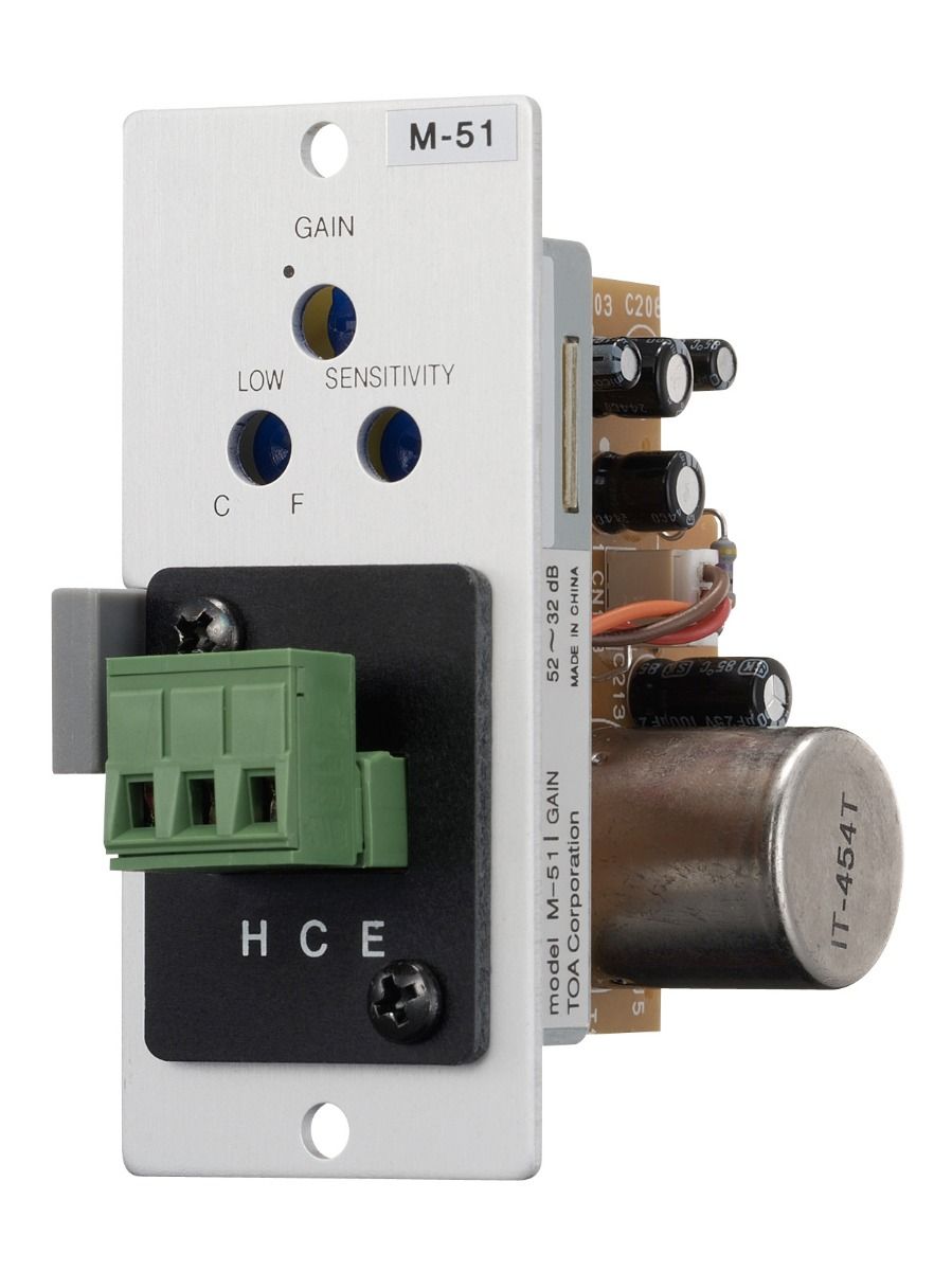 900 series Module: Mic module gate gain phantom terminal blo