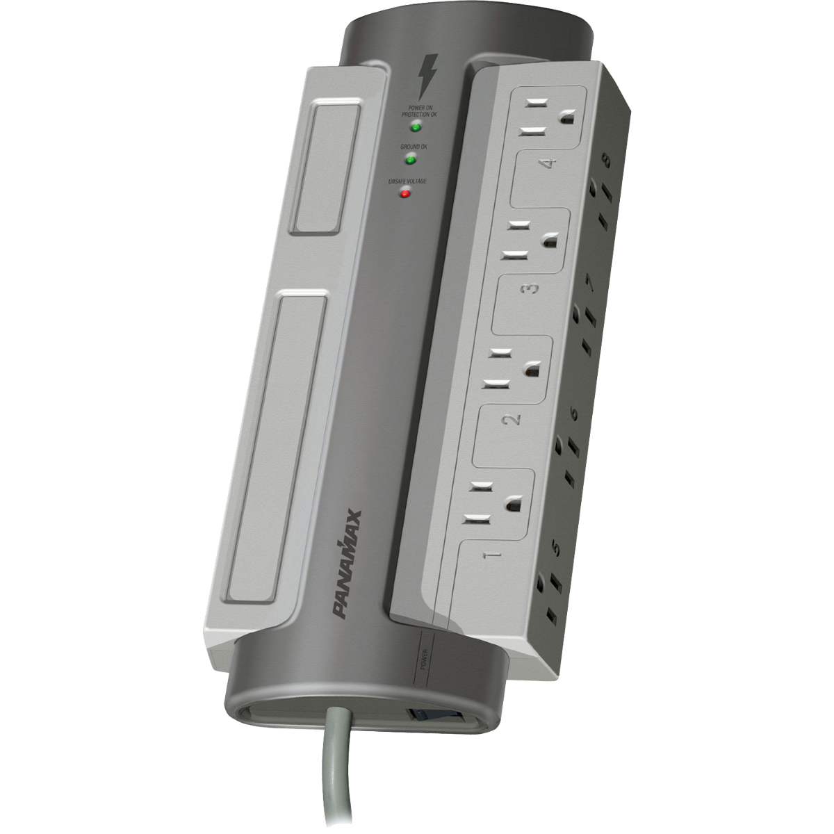 Power Bar - 8 AC Outlet with Filtration- Surge Protection