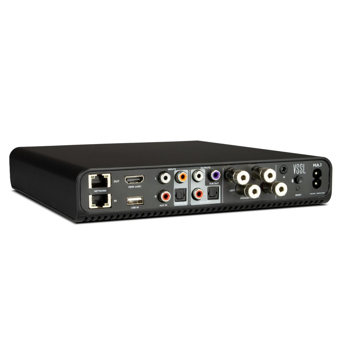 MX Series Single Zone Streaming Amp, 140w, PoE / USB-C, eARC