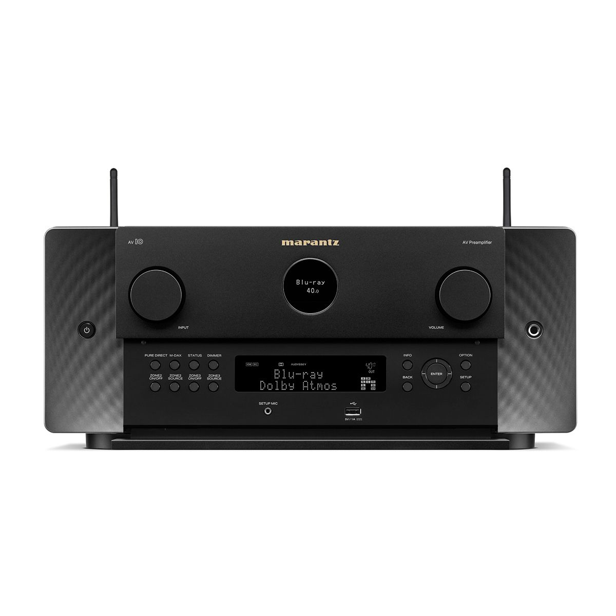15.4ch 8K Reference Pre-amp-Processor, Luxury Design w- HEOS