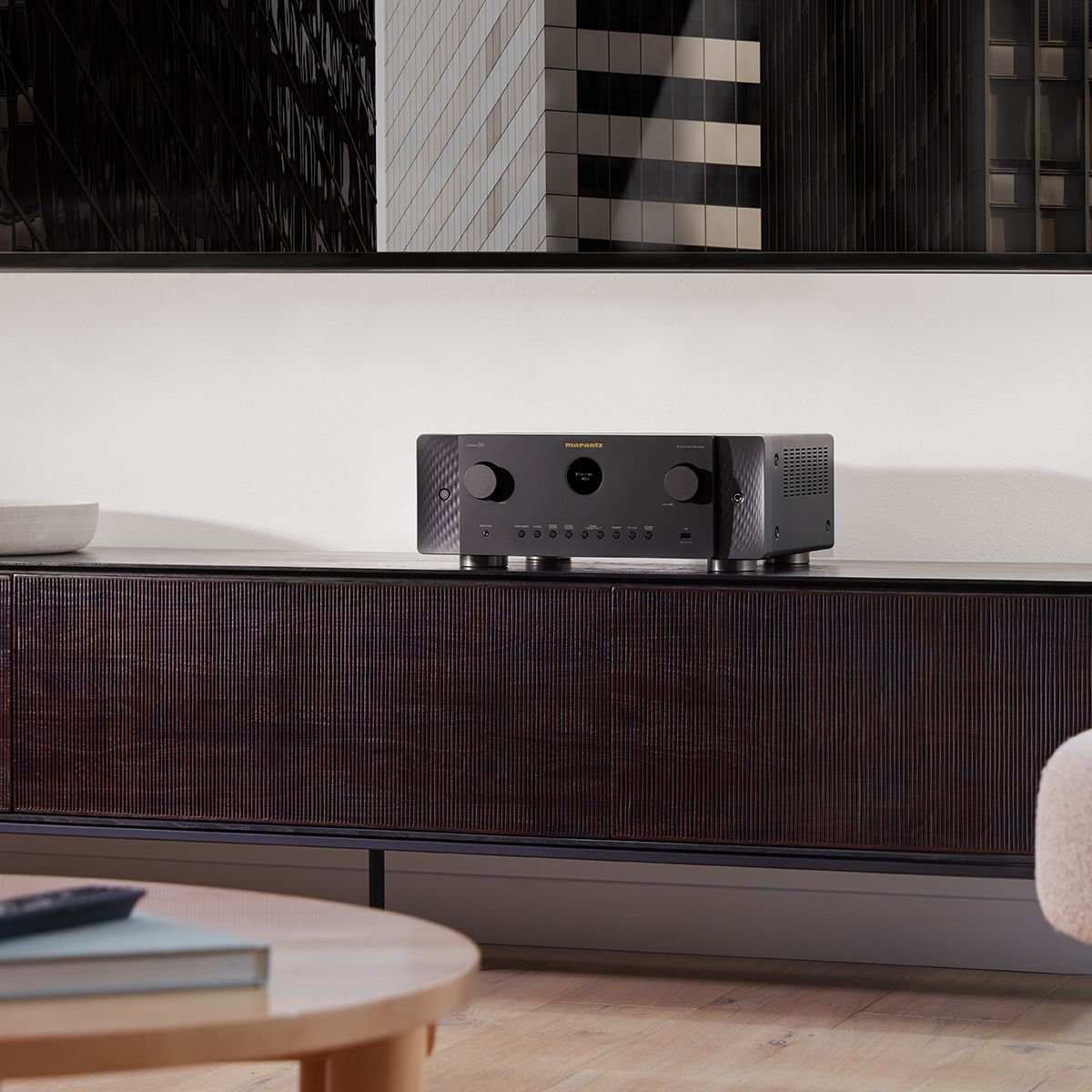 7.2ch 100w 8K AVR, 7.2 processing, Luxury Design, HDAM