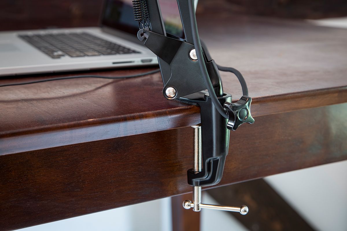 USB Microphone with Broadcast Stand and Cable