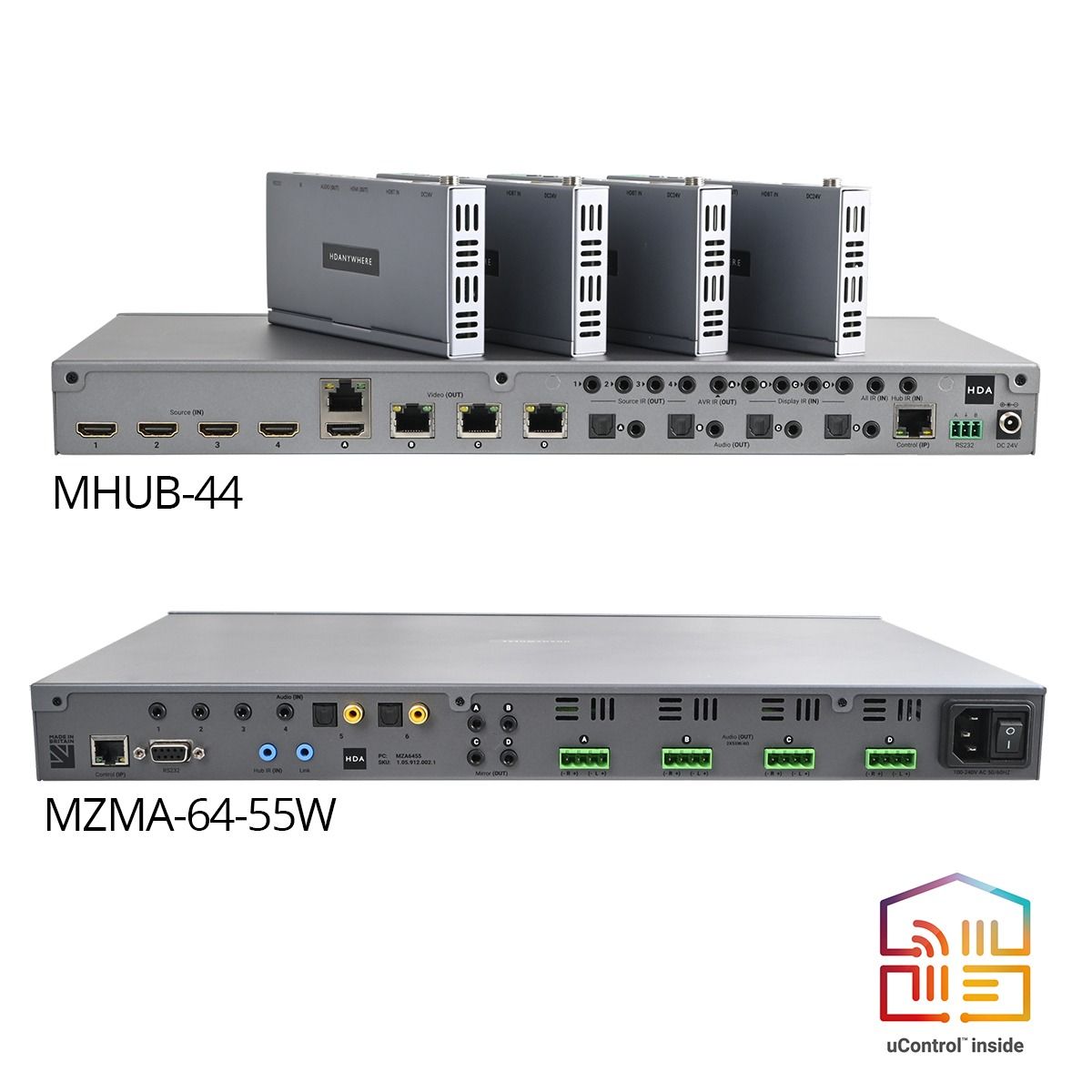 MHUB & MZMA Bundle - (4x4 Video & 6x4 Audio)
