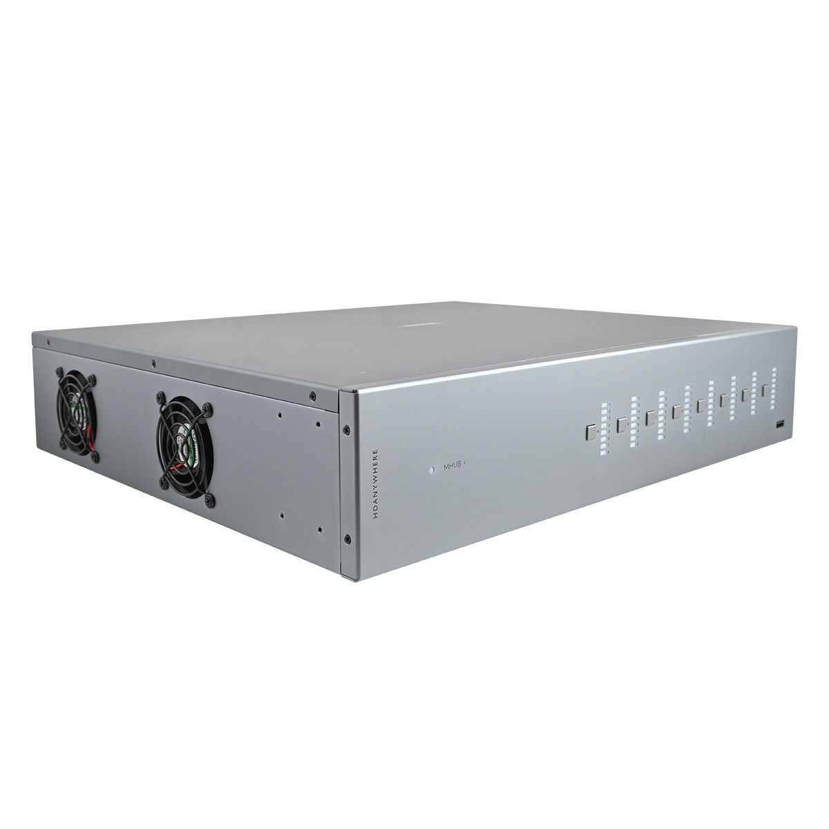 MHUB Stackable 8 Zone AV Control Hub (8 AV x 8 UTP 100M)