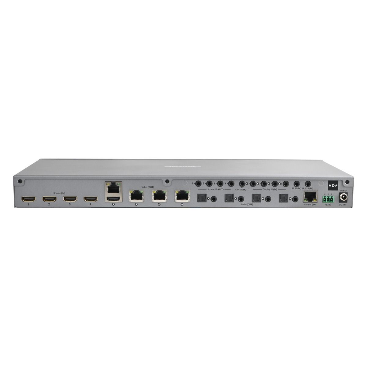 MHUB 4 Zone AV Control Hub (4 x 4 UTP 100M +1 HDMI Mirror)