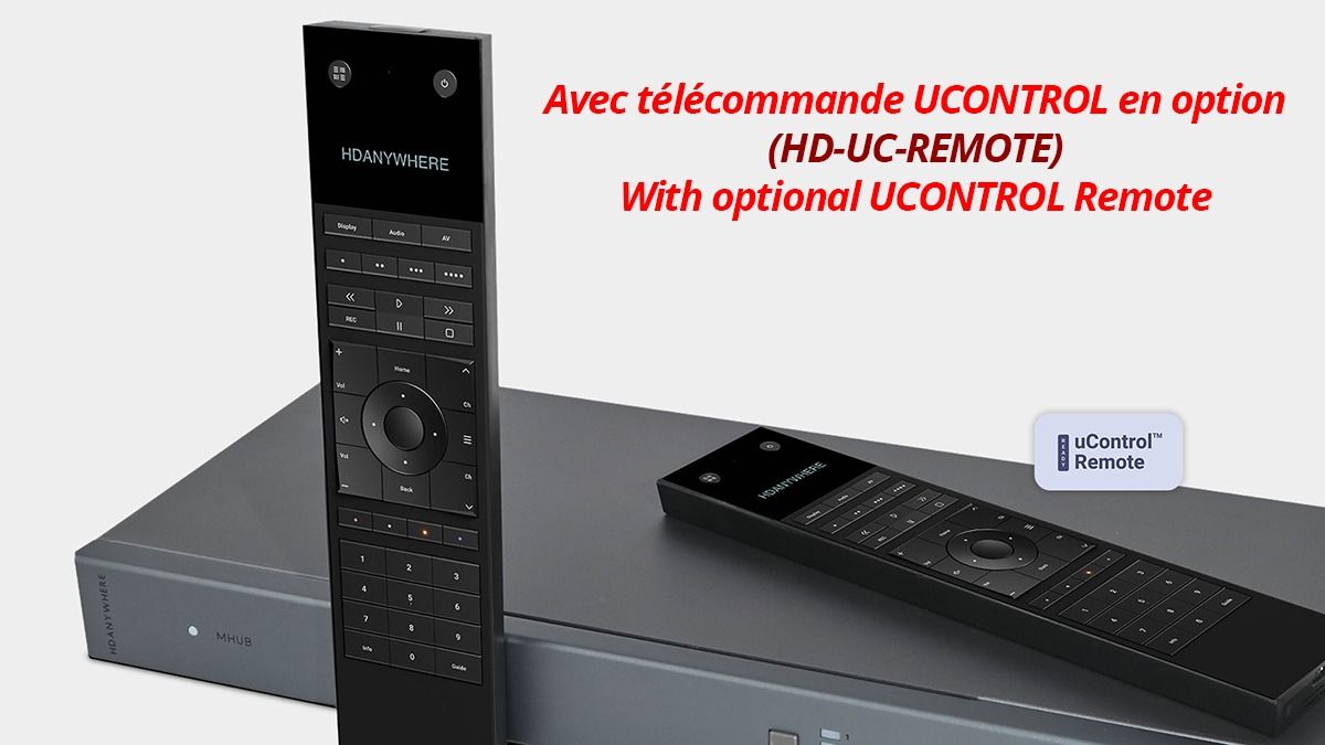 MHUB U 2 Zone AV Control Hub (4 x 1 UTP 40M +1 HDMI Mirror)