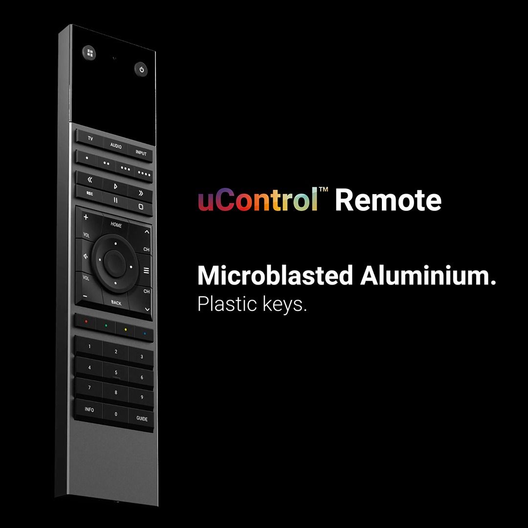 uControl Handheld Remote for MHUB & Zone Proc (Aluminum Blue