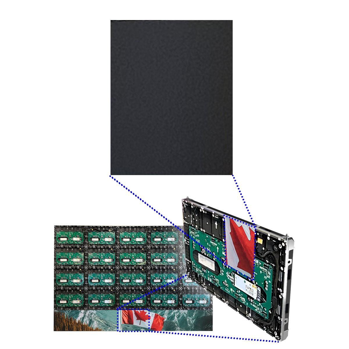 1.2 Pixel Pitch I-Series Replacement AWALL Micro LED module