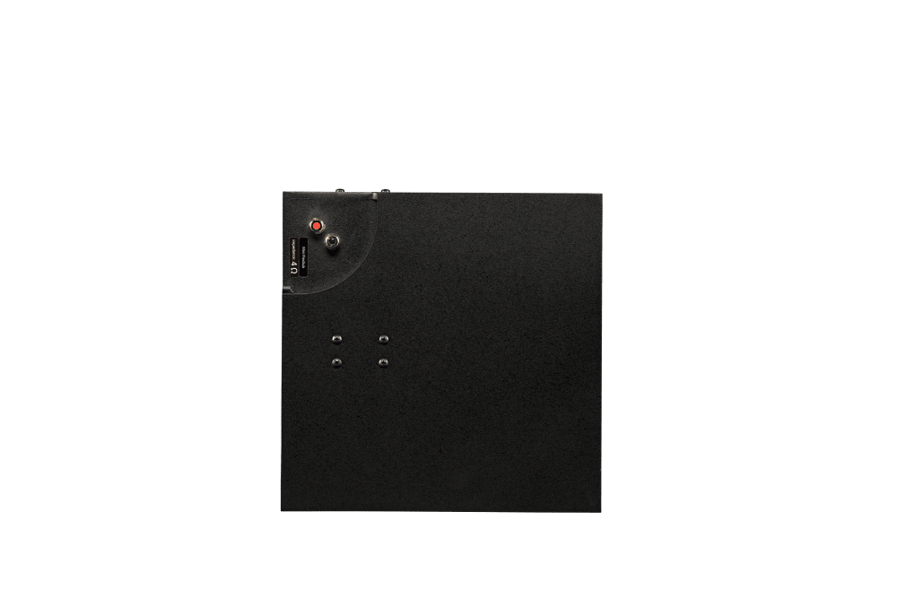 Triad 2 Mini FlexSub W Style InWall Grill with RackAmp 300 (two 8-ohm woofer enclosures)