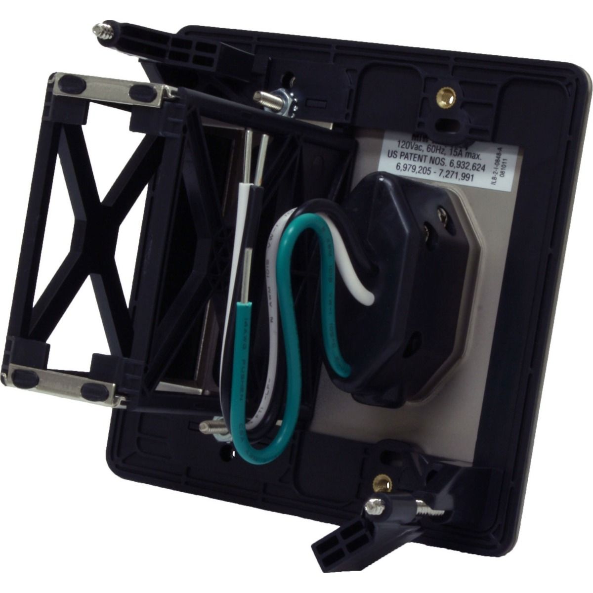 15A In-Wall Power & Signal Bay, 15A Code Compliant Extension