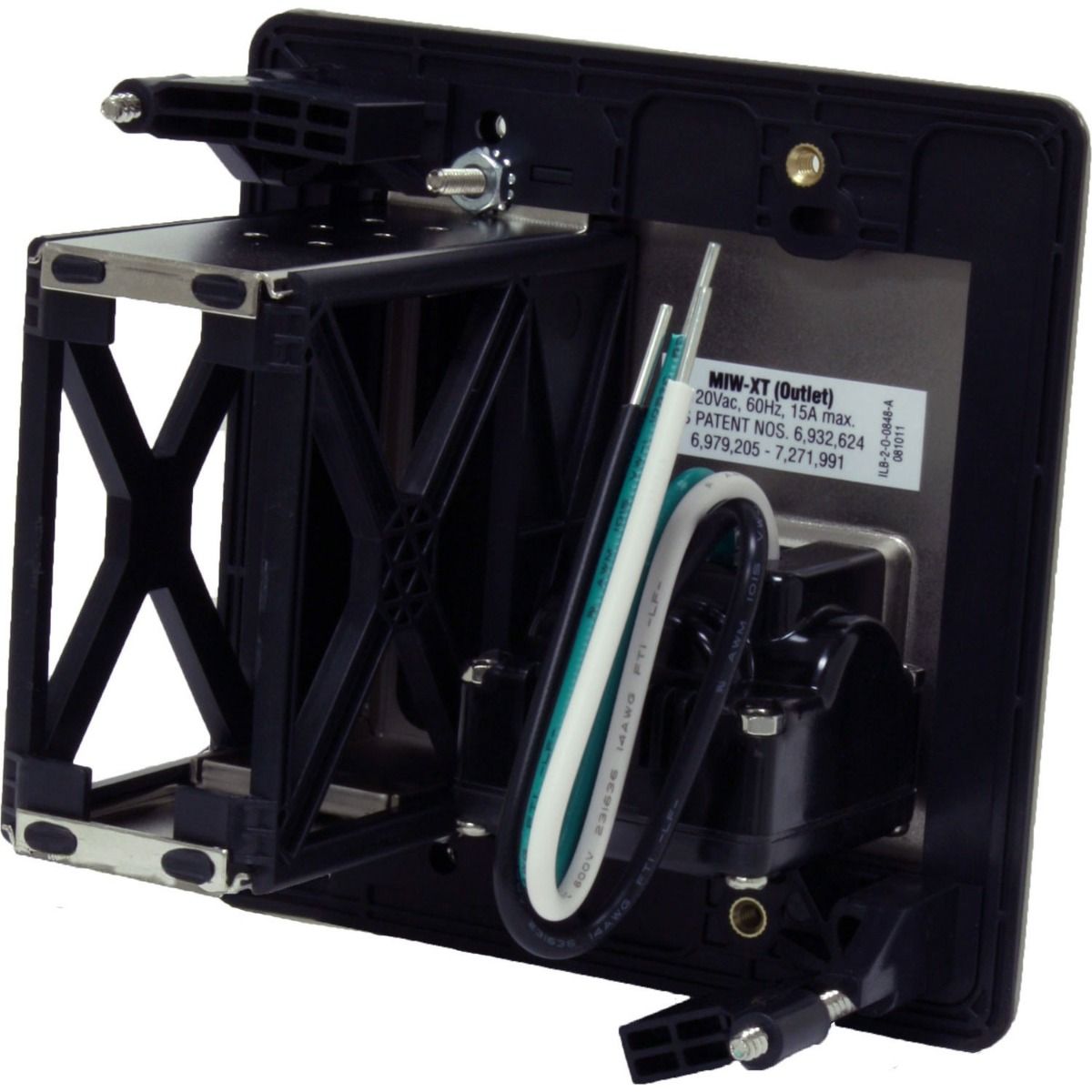 15A In-Wall Power & Signal Bay, 15A Code Compliant Extension