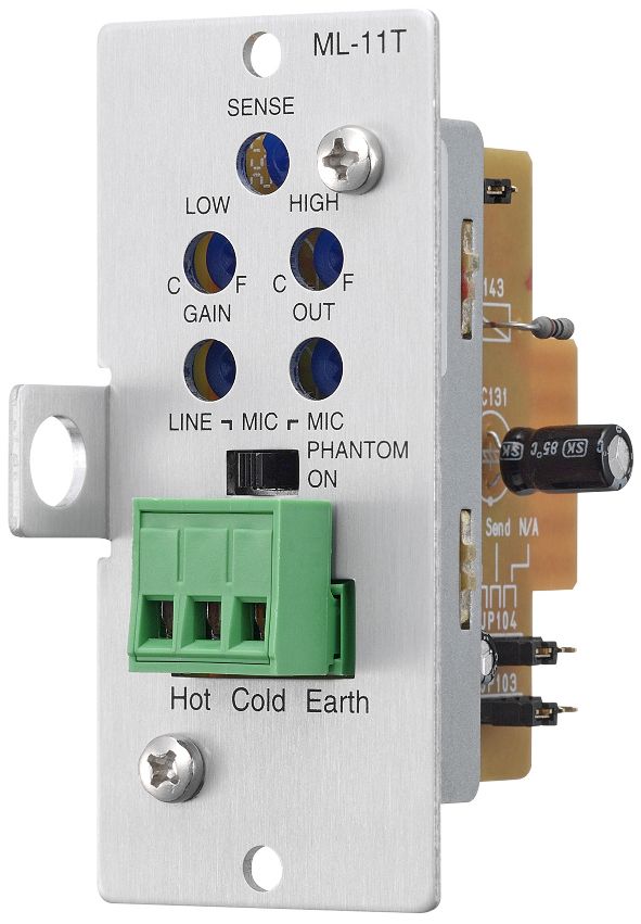 900 series Module: Mic-Line input module mute-send-receive A