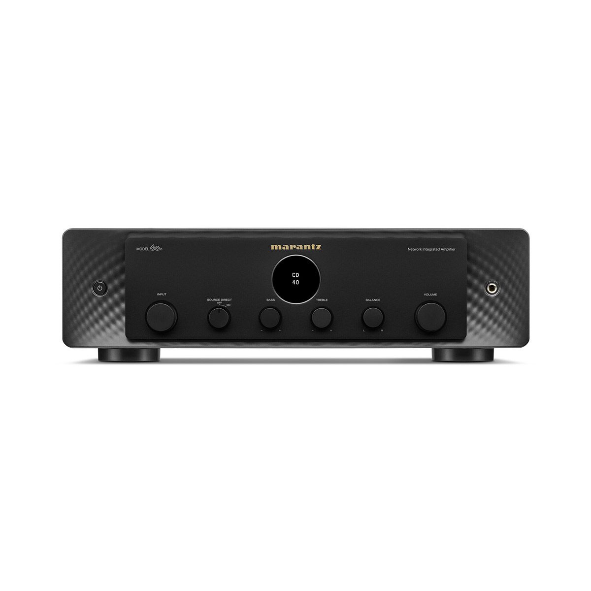 2x60w - Integrated Stereo Amp with Heos & Phono, Black