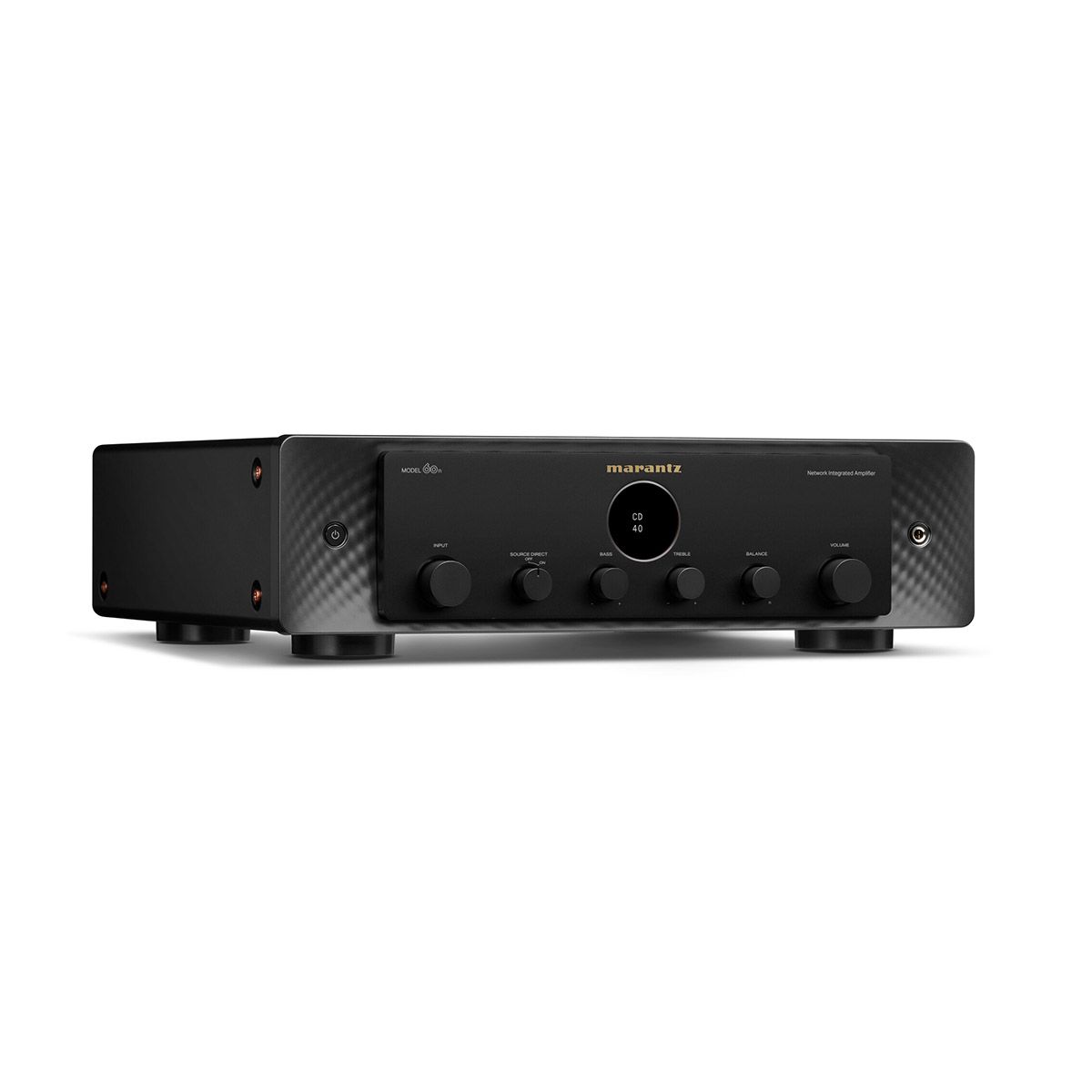 2x60w - Integrated Stereo Amp with Heos & Phono, Black