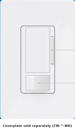 MAESTRO IN-WALL 8A 0-10V DIMMER W- OCCUPANCY SENSOR (WH)