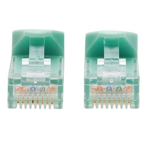 Eaton Tripp Lite N261-010-AQ CAT6A 10G Snagless UTP Ethernet Cable, RJ45 Male to Male, 10\' (3.05m), Aqua