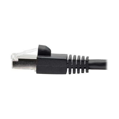 Eaton Tripp Lite N262-014-BK CAT6A 10G Shielded Snagless Patch Cable, STP, PoE, RJ45 M/M, 14\' (4.27m), Black