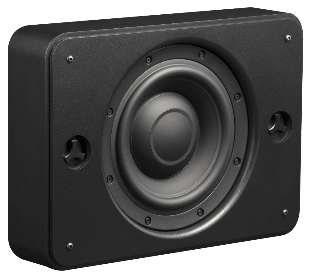 Triad 2 OnWall Bronze SlimSubs with RackAmp 300 (two 8-ohm woofer enclosures painted finish) - EOS 11.20.25