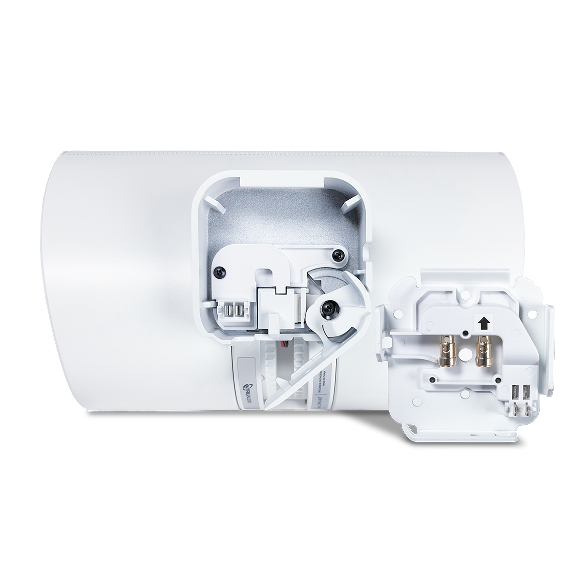 6.5in Outdoor Speaker, Bass Radiator, Quick Lock, EA, White