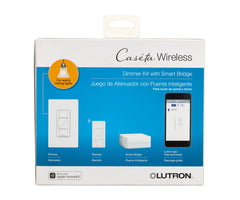 SMART BRIDGE KIT W-6WCL WALL DIMMER & 3BRL PICO- GLOSS WHITE