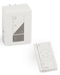 PLUG-IN LAMP DIMMER KIT WITH 3BRL PICO - GLOSS WHITE