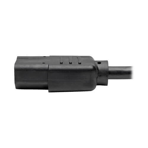 Eaton Tripp Lite P006-020 Desktop Computer AC Power Cable, NEMA 5-15P to C13 10A, 125V 18 AWG, 20\' (6.09 m), Black
