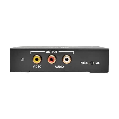 Eaton Tripp Lite P130-000-COMP HDMI to RCA Composite Video Adapter with Audio (F/3xF), Converts High-Quality HDMI Video up to 1080p