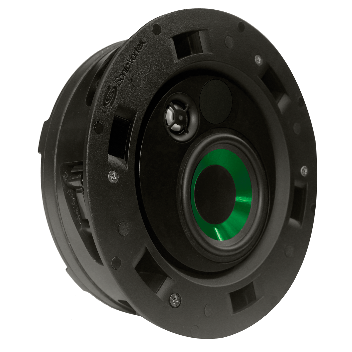 In Ceiling or Wall 4 inch 2-way Fluted IMPP 3-4 inch ALU Dom