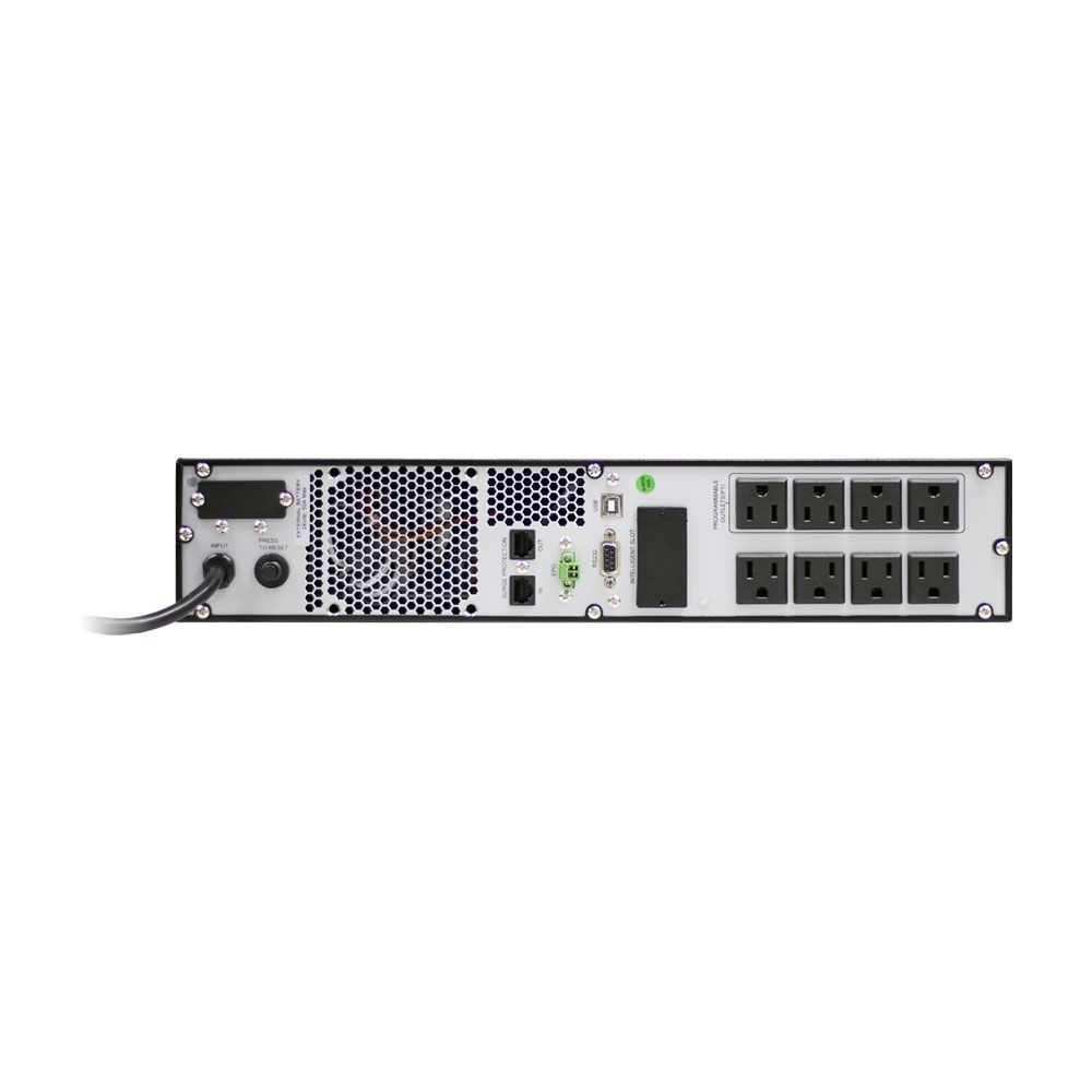 Line-Interactive UPS, Rack Mnt (opt)  1100VA-990W