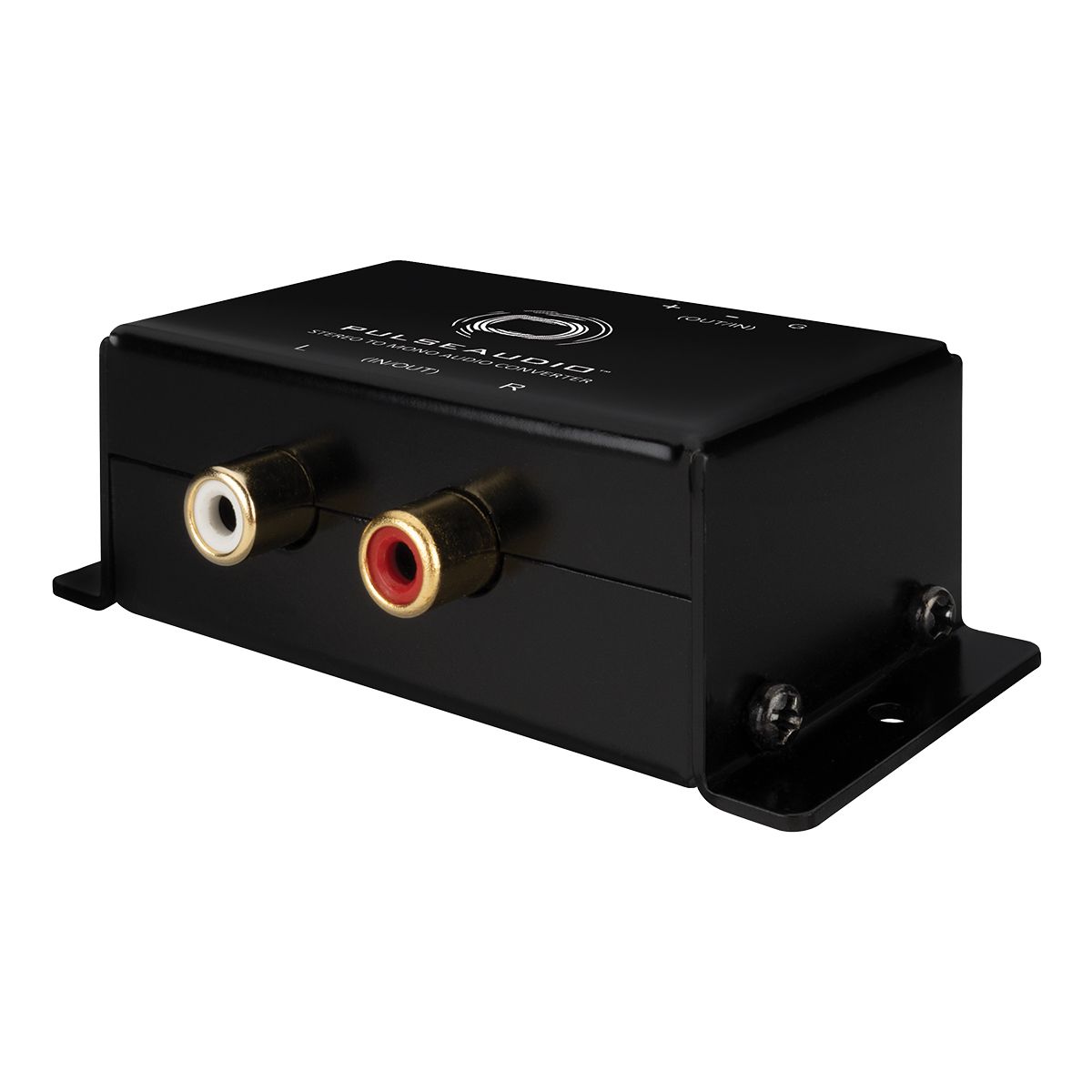 Stereo to Mono Audio Converter- RCA & Balanced ScrewTerminal