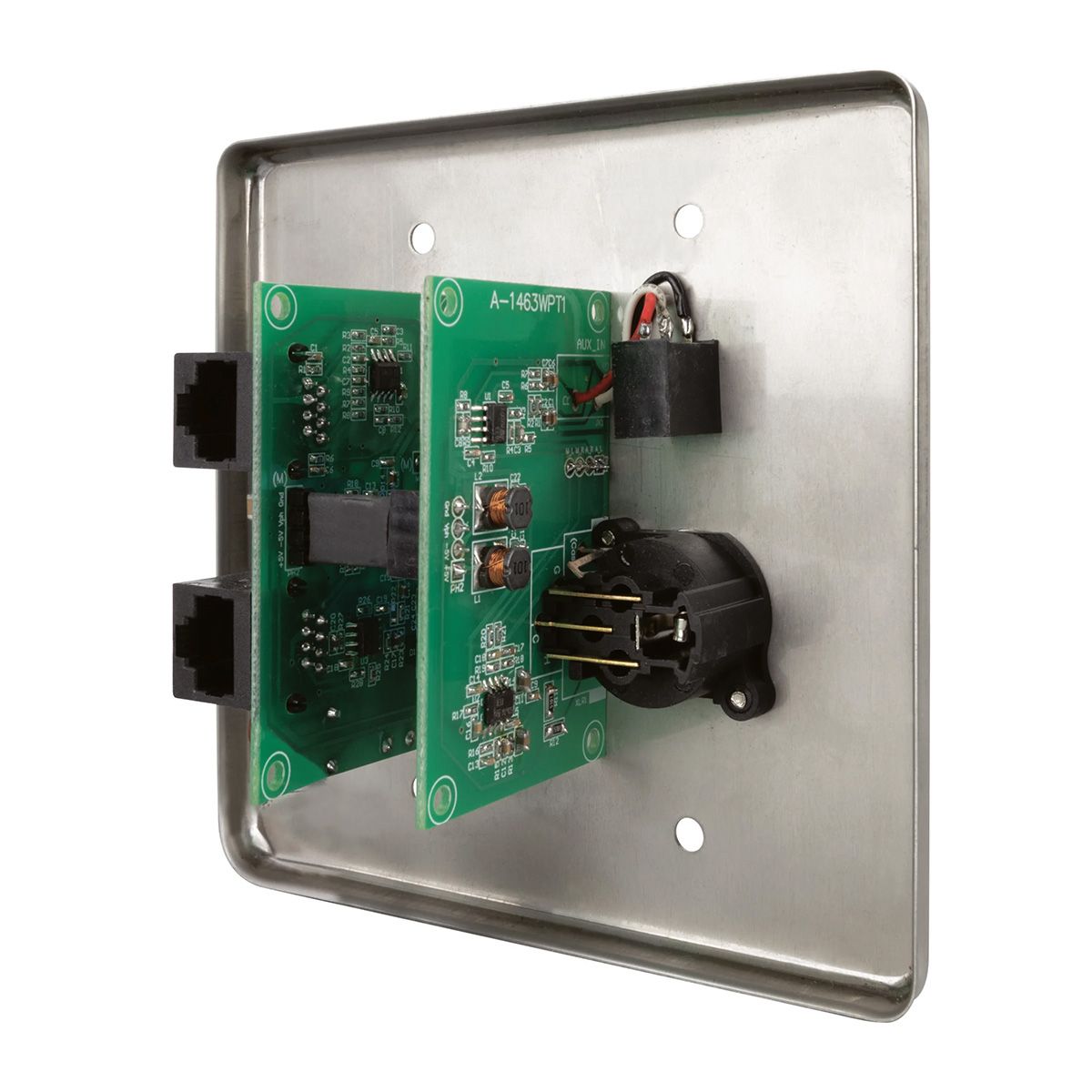 Wall Plate Mixing Microphone and Analog Audio Extender